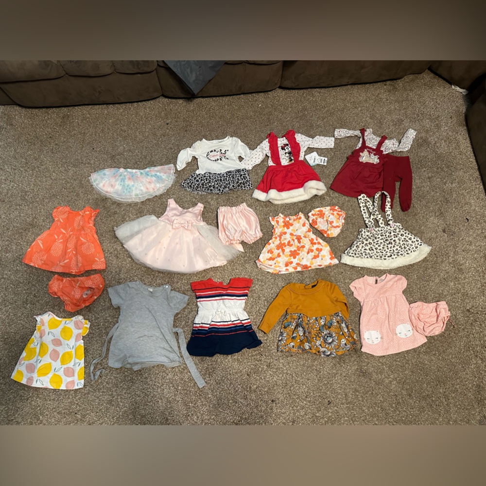 Baby girl dresses 3-6 months